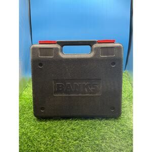 Banks 18 Gauge Pneumatic Brad Nailer Kit with Hard Case & Manual – Model 64140